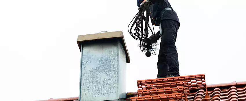 Chimney Brush Cleaning in Brunswick, Maine