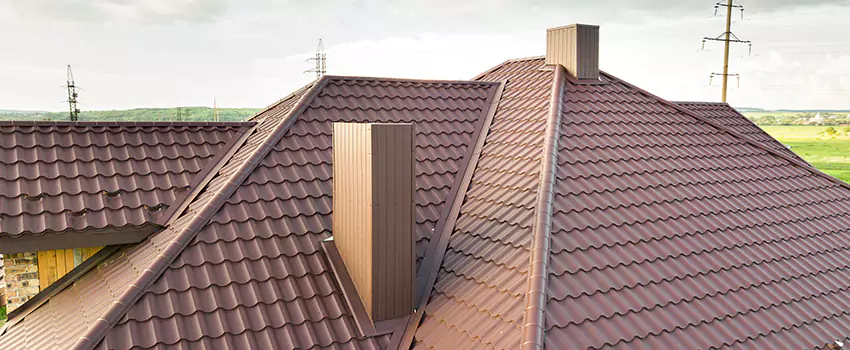 Residential Chimney Flashing Restoration in Brunswick, ME