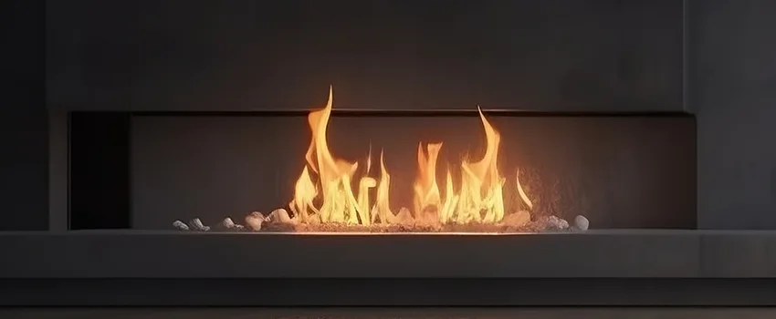 B-Vent Gas Fireplace Installation in Brunswick, ME