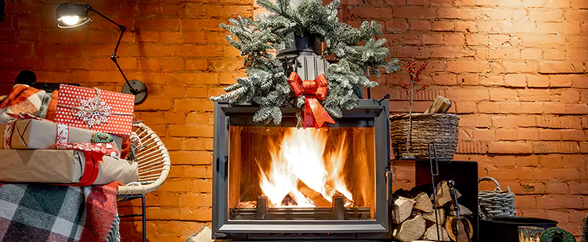 Travis Industries Linear Gas Fireplace Installation in Brunswick, Maine