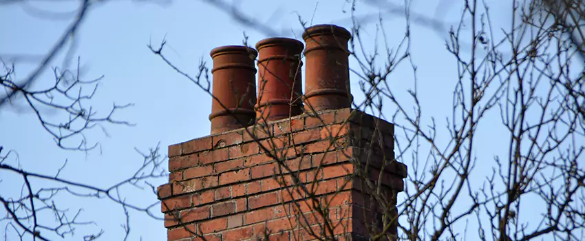Chimney Crown Installation For Brick Chimney in Brunswick, Maine