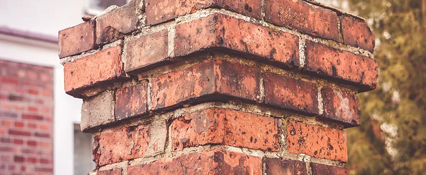 Cracked Chimney Bricks Repair Cost in Brunswick, Maine