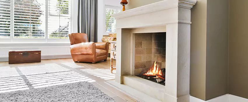Vintage Fireplace Refacing in Brunswick, Maine