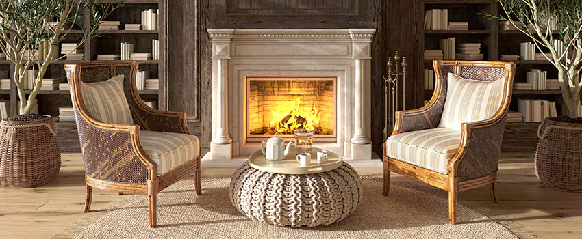 Mendota Hearth Fireplace Heat Management Inspection in Brunswick, ME