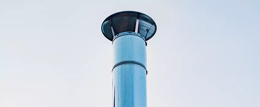 Insulated Metal Chimney Installation in Brunswick, ME